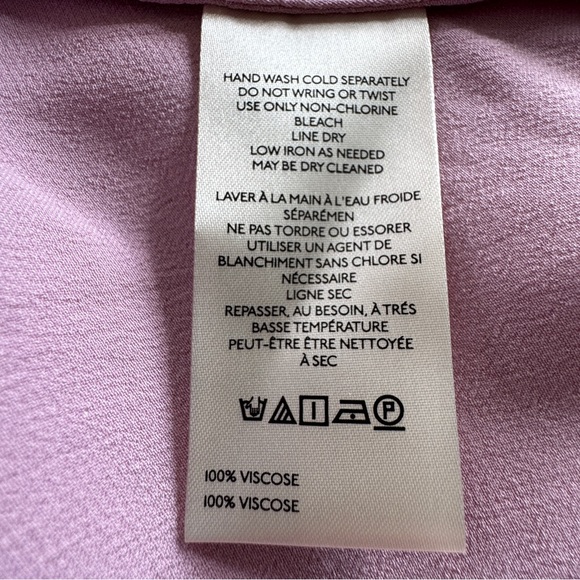 Anthropologie Tilda Bias Cut Slip Skirt Lilac L NWT - Picture 7 of 10